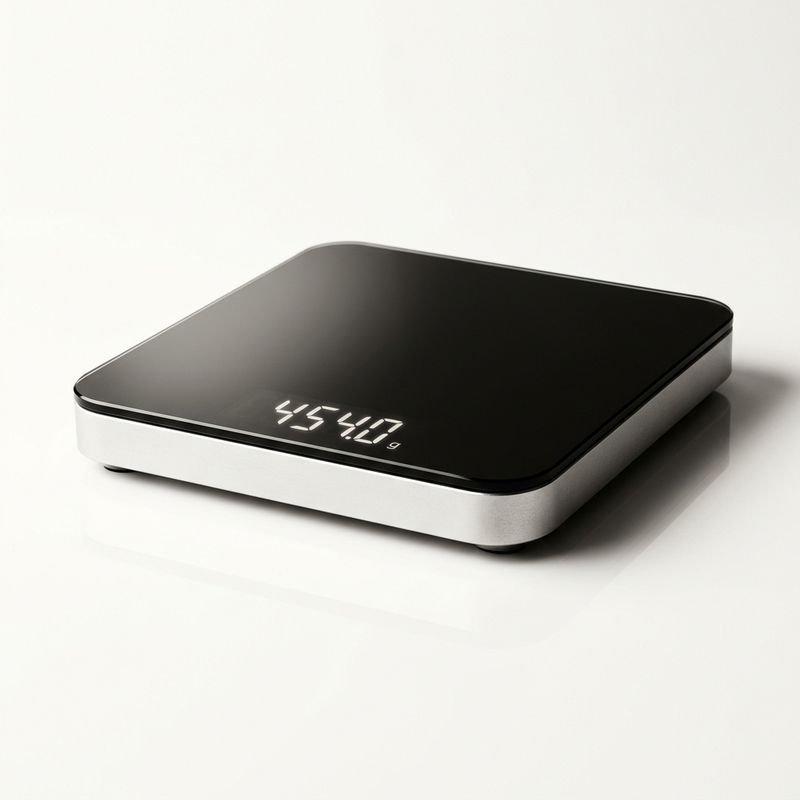 Digital commercial weighing scale for precise bakery measurements